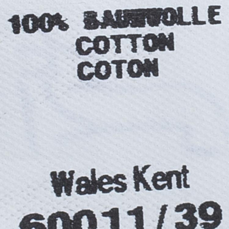 Pre Owned Burberry Men's Slim Fit Black Formal Shirt L