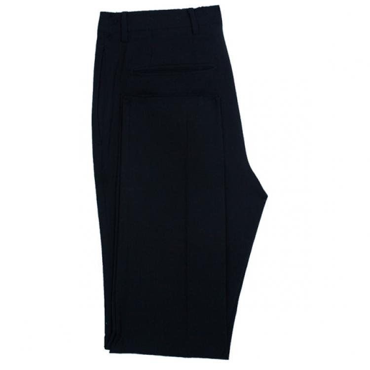 Pre Owned Burberry Tailored Fit Black Men's Suit EU46