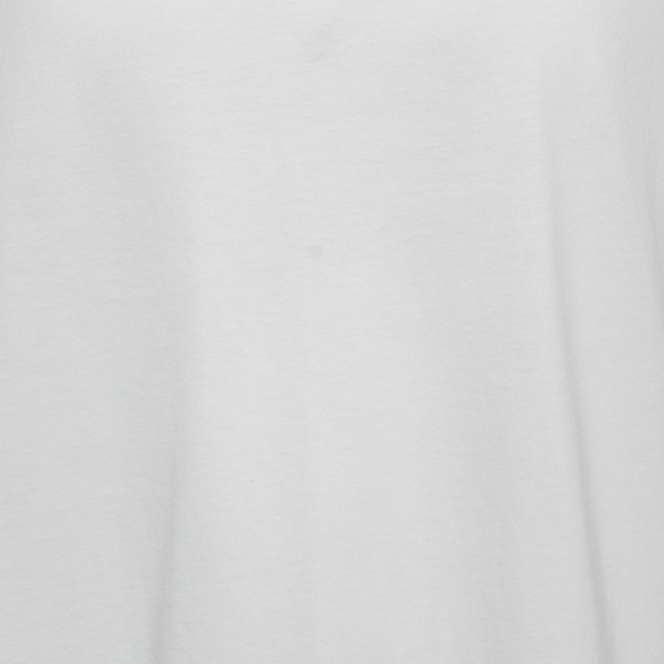 Pre Owned Burberry White Cotton Crewneck T-Shirt XL