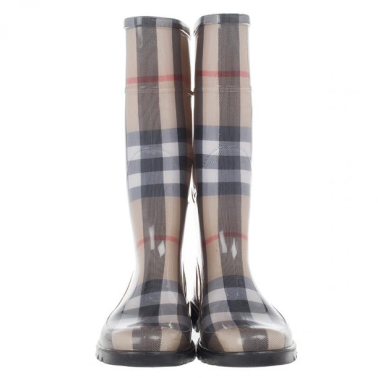 burberry men's rain boots