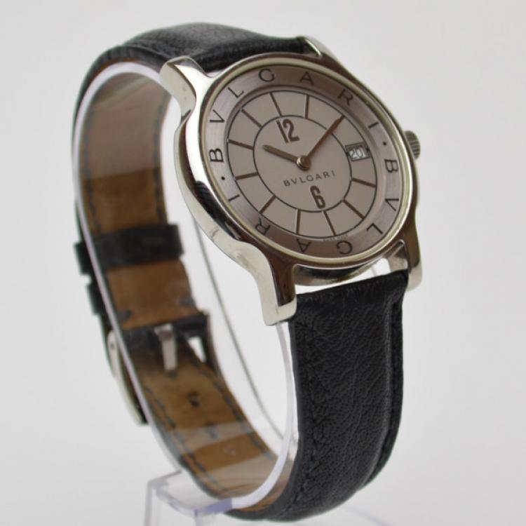 Pre Owned Bvlgari SoloTempo Unisex Watch