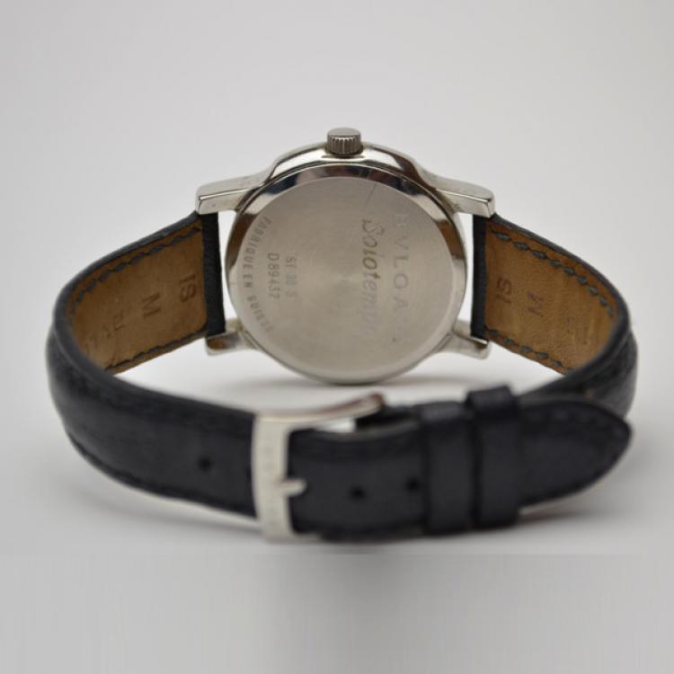 Pre Owned Bvlgari SoloTempo Unisex Watch