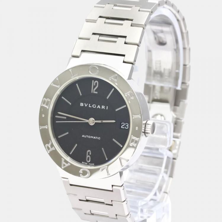 Bvlgari Black Stainless Steel Bvlgari Bvlgari BB33SS Automatic