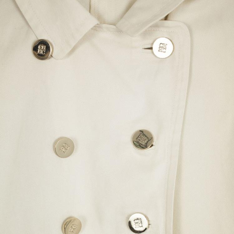 Pre Owned Carolina Herrera Cotton Jacket XS