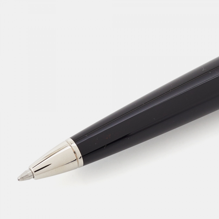 Pre Owned Cartier R de Cartier Composite Resin Silver Tone Pen