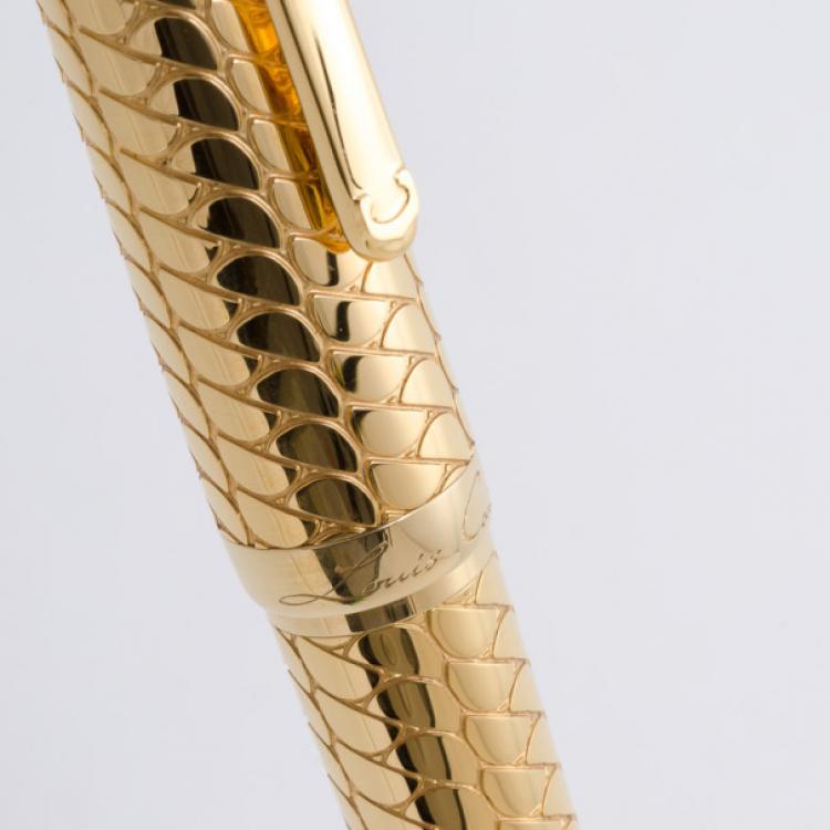 Pre Owned Cartier Le Louis Donna De Cartier Yellow Gold Plated