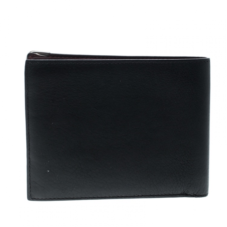 Pre Owned Cartier Leather Must De Cartier Bifold Wallet