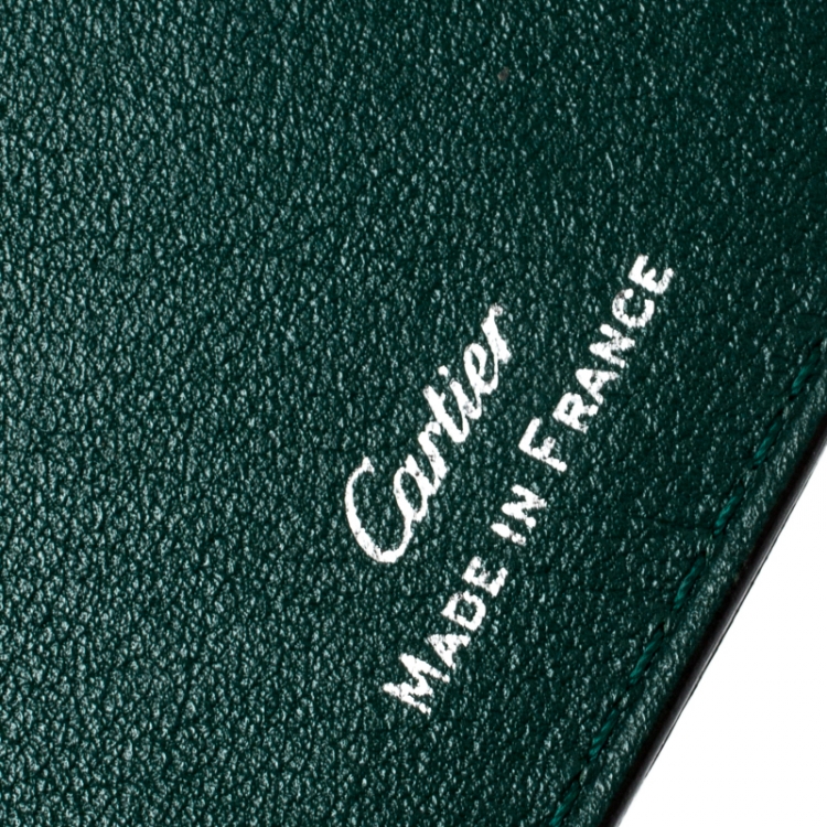 cartier wallet green price