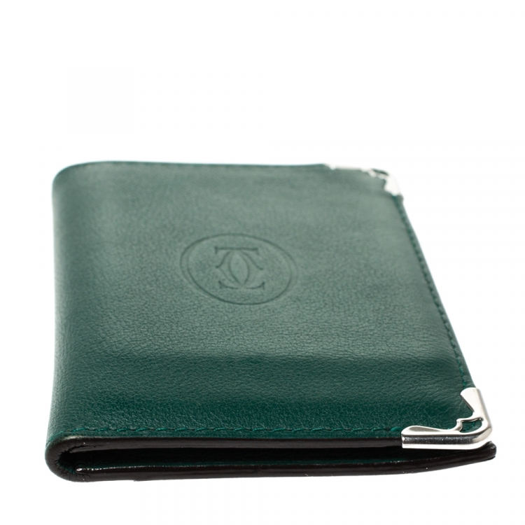 cartier green wallet