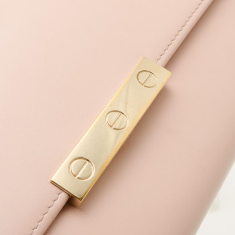 Pre Owned Cartier Pink Love Continental Wallet 
