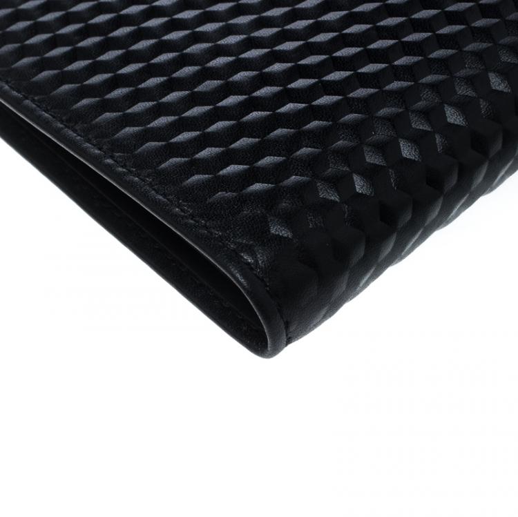 Pre Owned Cerruti 1881 Black Leather Cleveland Bifold Wallet