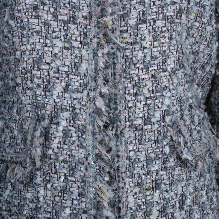 Pre Owned Chanel Multicolor Bouclé Jacket M