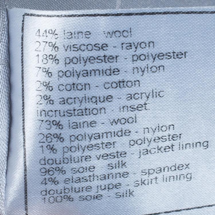 Pre Owned Chanel Multicolor Bouclé Jacket M