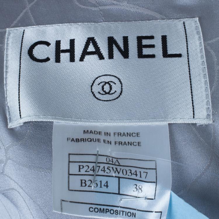 Pre Owned Chanel Multicolor Bouclé Jacket M