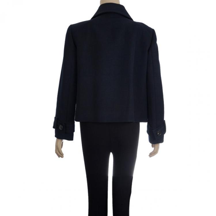 Pre Owned Chloe Double Breasted Jacket M