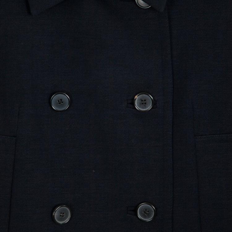 Pre Owned Chloe Double Breasted Jacket M