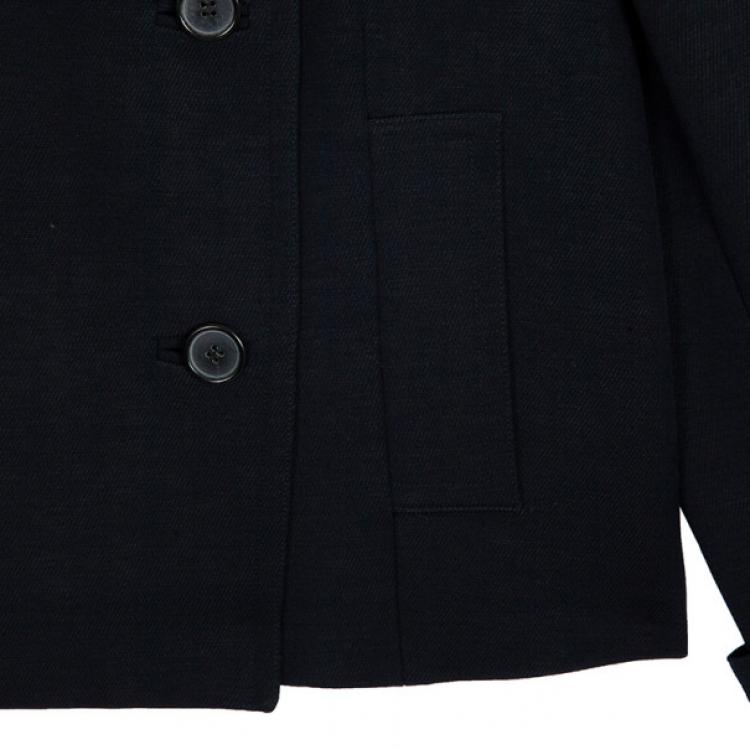 Pre Owned Chloe Double Breasted Jacket M