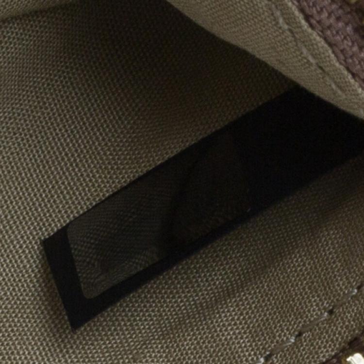 Pre Owned Chloe Nut Leather Lily Continental Wallet