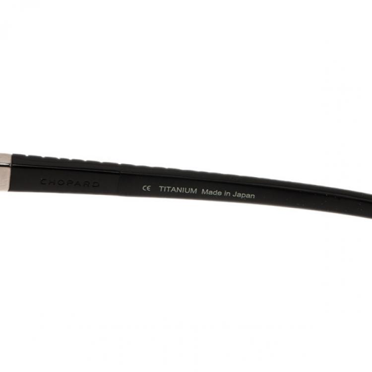 Pre Owned Chopard Black SCH881 Aviators