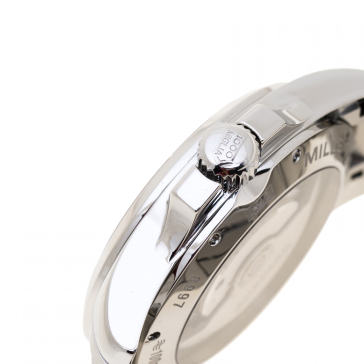 Pre Owned Chopard Black Stainless Steel Mille Miglia Gran Turismo XL 8997 Men's Wristwatch 44 mm