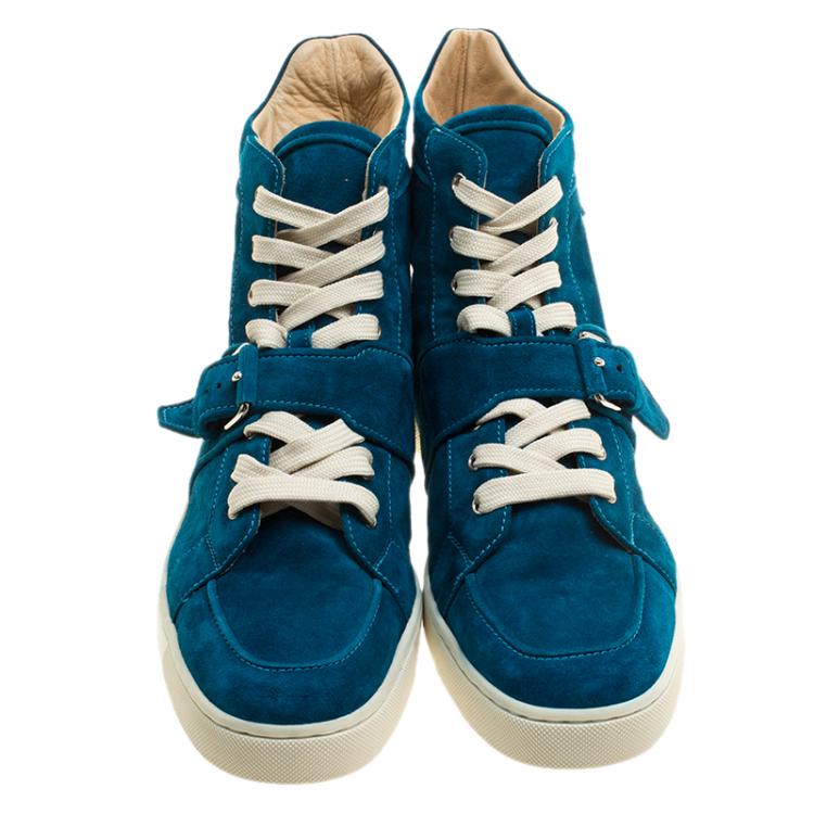 suede louboutin sneakers
