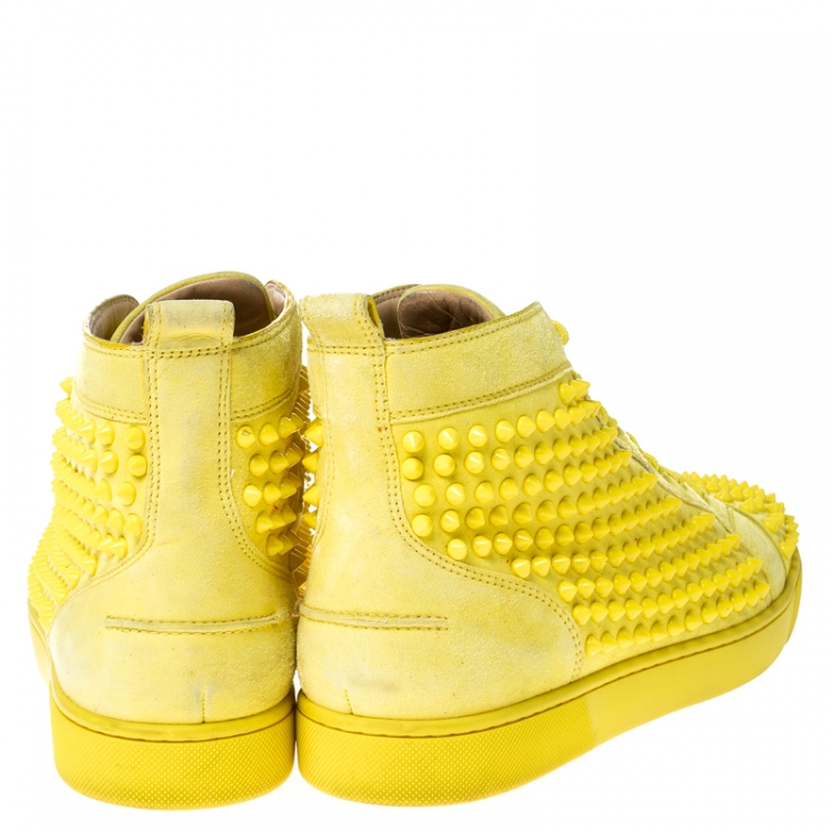 Christian Louboutin Canary Yellow Suede 
