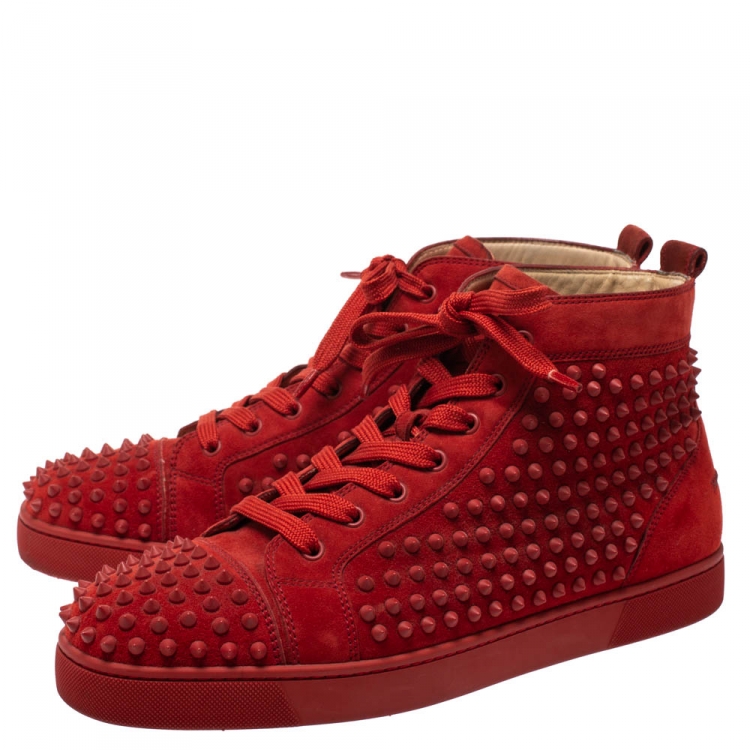 louboutin red spikes
