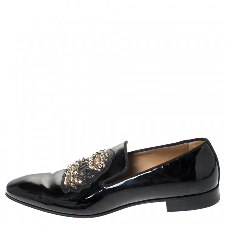 Christian Louboutin Studded Accents Dress Loafers
