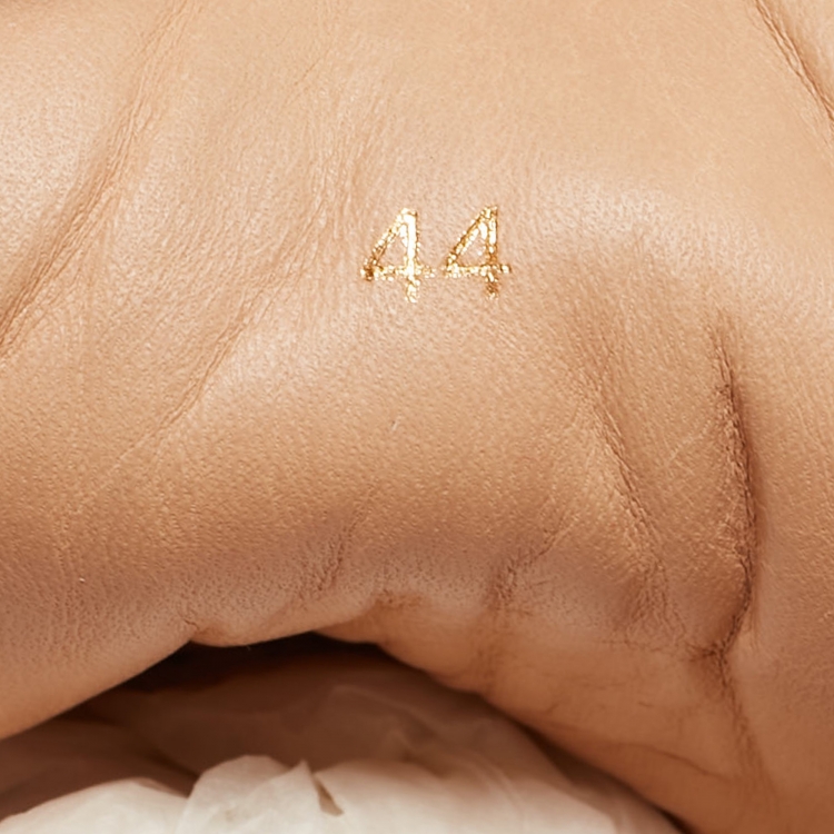 Pre Owned Christian Louboutin Multicolor Canvas and Leather Rantulow Low Top Sneakers Size 44