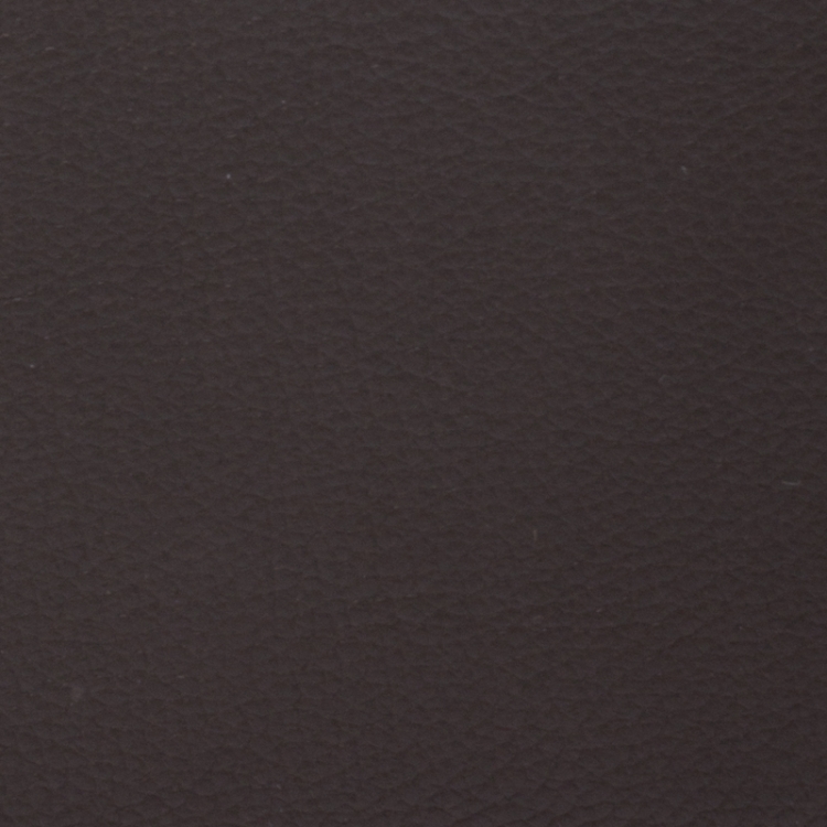 Pre Owned Coach Dark Brown Leather Compact Bifold Wallet