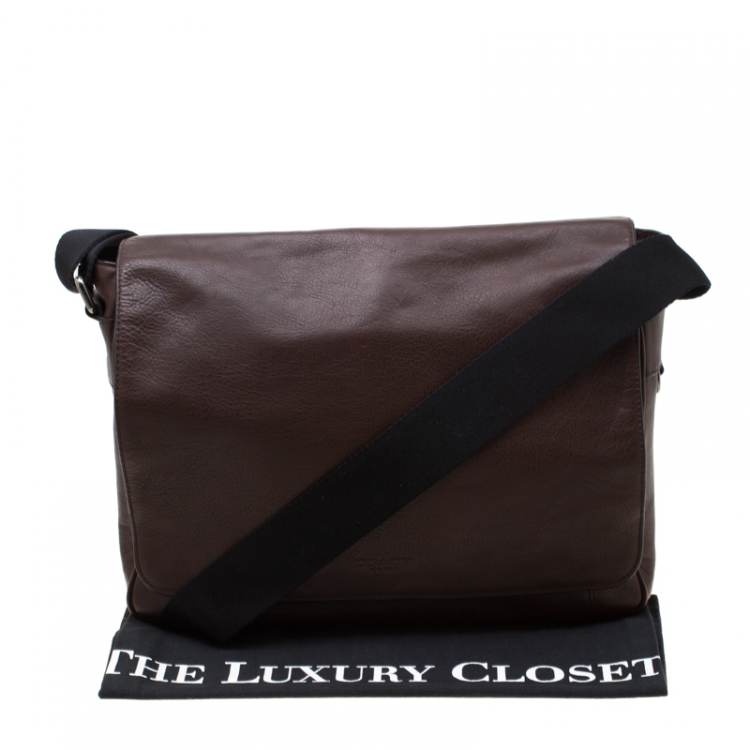 coach metropolitan courier messenger bag