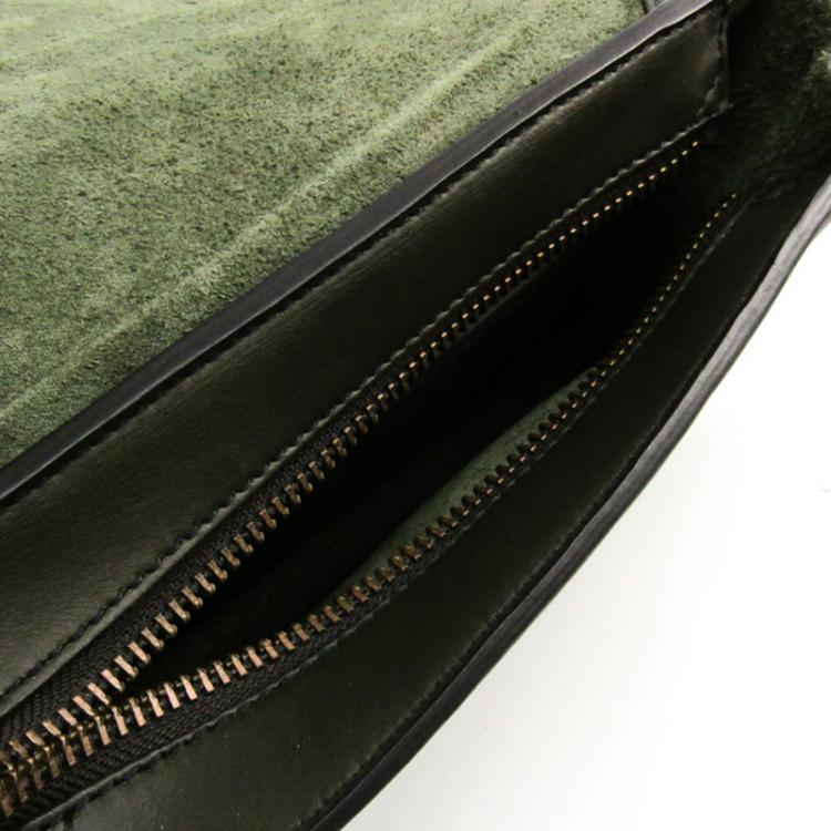 مملوكة مسبقًا Coach Khaki Leather Fanny Pack