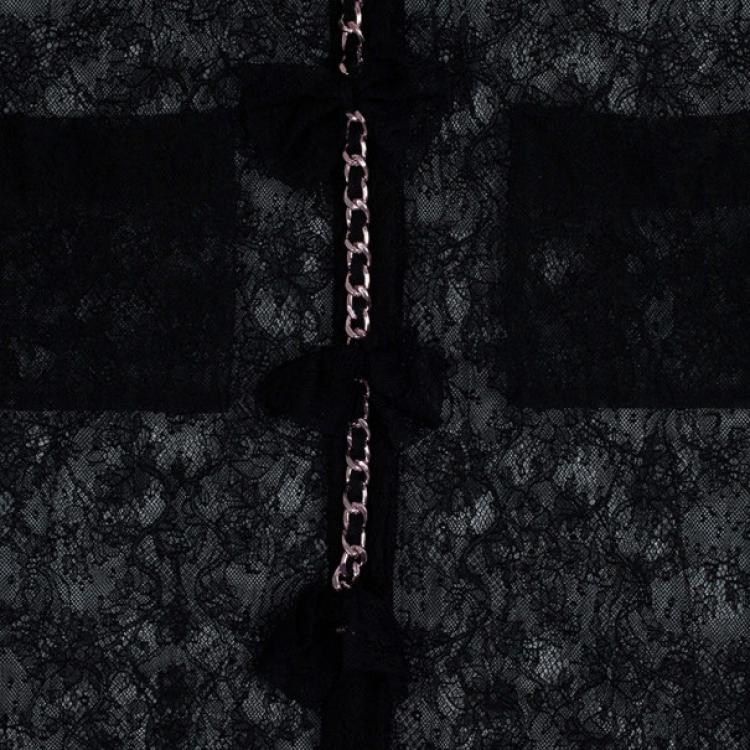 Pre Owned D and G Spark Lace &amp; Chain Jacket M