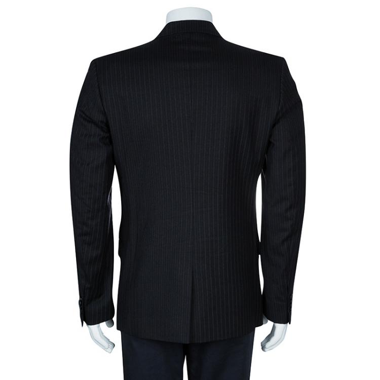 Pre Owned D&G Men's Black Striped Blazer M/L