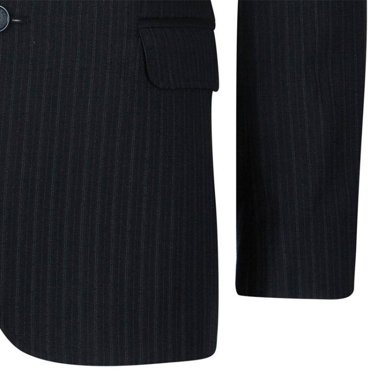 Pre Owned D&G Men's Black Striped Blazer M/L
