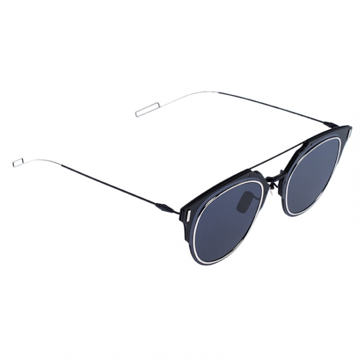 Dior Homme Matte Black /Blue Dior Composit 1.0 Square Sunglasses Dior | The  Luxury Closet