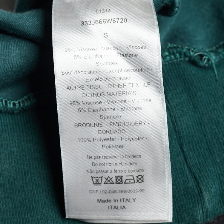 Pre Owned Dior Homme Black Atelier Tribe Embroidered Knit Sweatshirt S