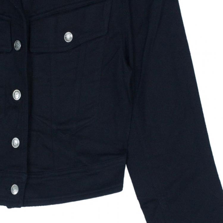 مملوكة مسبقًا Dior J'Adore Dior Black Denim Jacket S