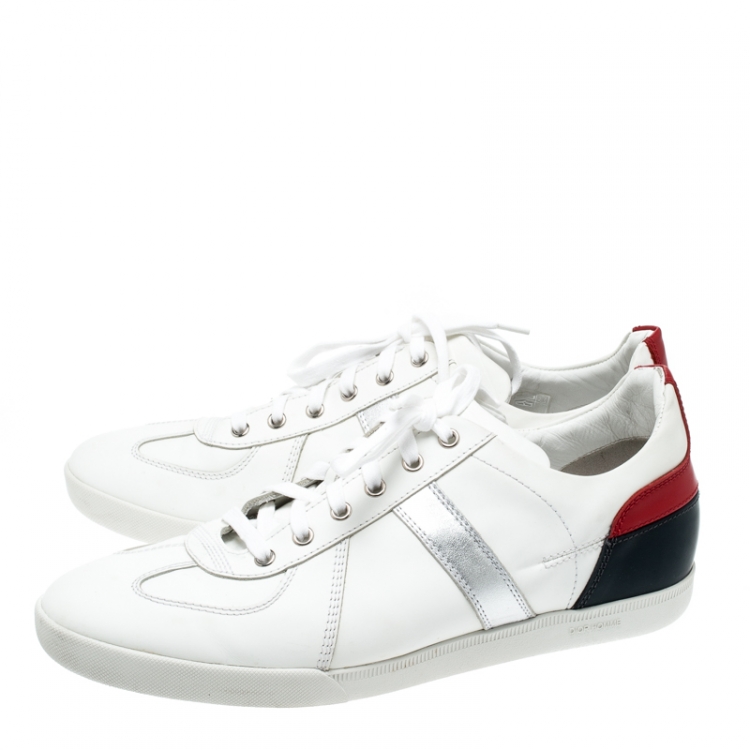 Pre Owned Dior Homme Multicolor Leather Lace Up Low Top Sneakers Size 43