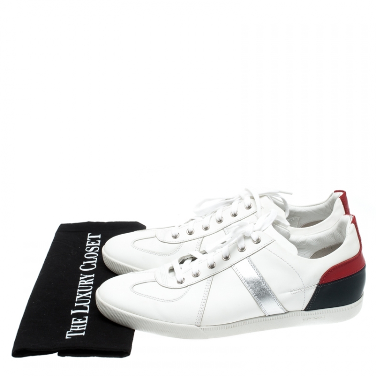 Pre Owned Dior Homme Multicolor Leather Lace Up Low Top Sneakers Size 43