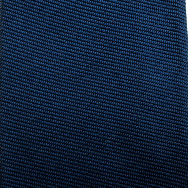 مملوكة مسبقًا Dolce and Gabbana Blue Silk Skinny Tie