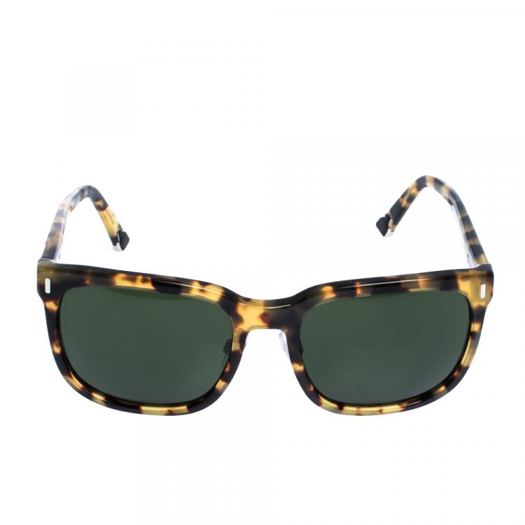 Pre Owned Dolce & Gabbana Havana/Green DG4271 Sunglasses