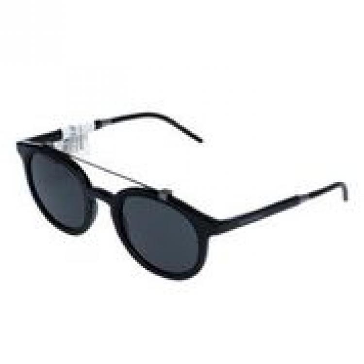 Pre Owned Dolce & Gabbana Grey/Black DG6116 Sunglasses