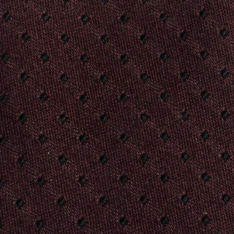 مملوكة مسبقًا Dolce & Gabbana Bordeaux Silk Jacquard Blade Tie