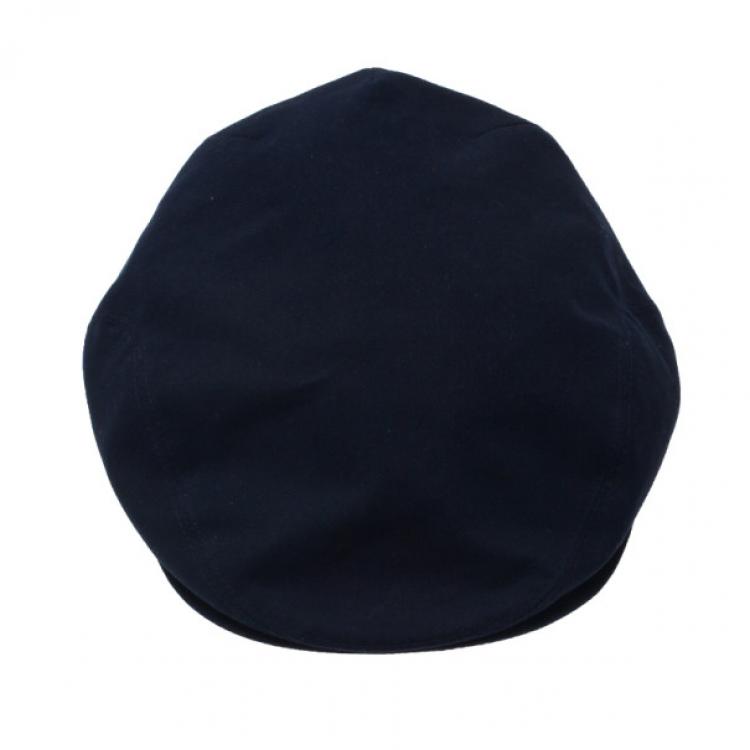 Pre Owned Dolce and Gabbana Navy Cap Size 58
