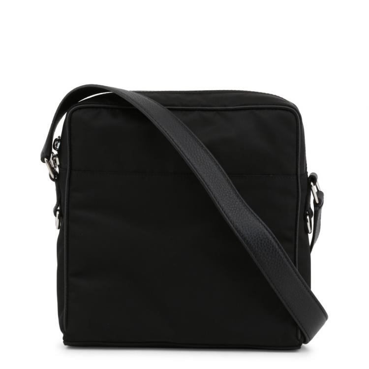 Pre Owned Dolce and Gabbana Black Nylon Messenger Bag