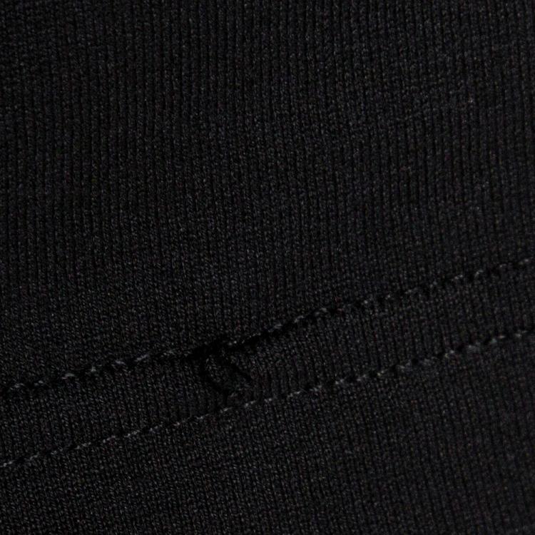 Pre Owned Dolce & Gabbana Black Cotton Logo Sleeveless T Shirt IT 46