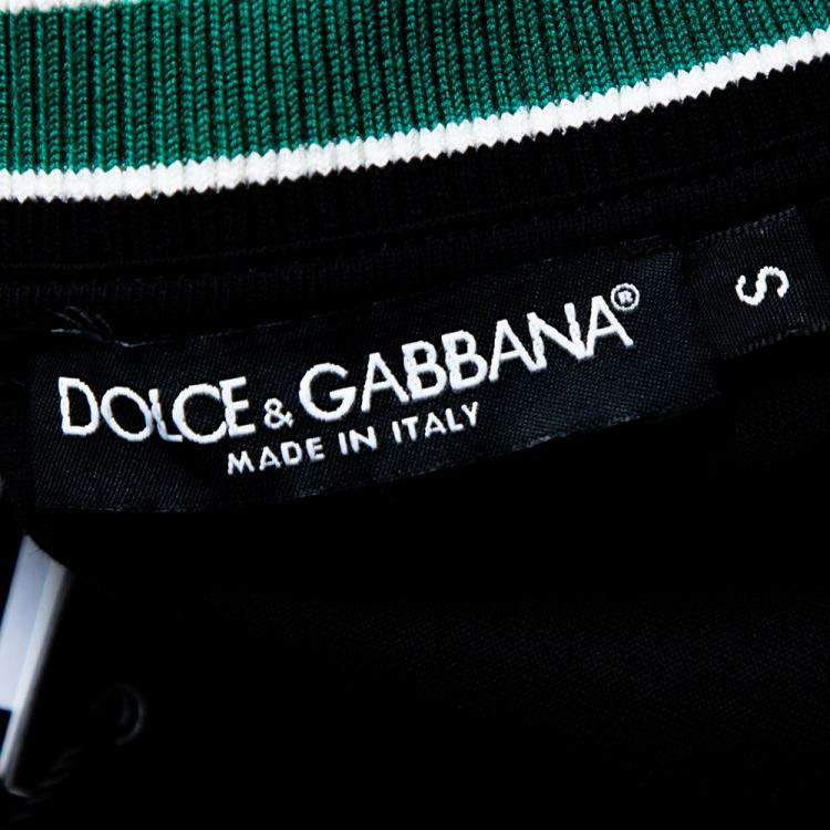 Pre Owned Dolce & Gabbana Black DG Mania Print Cotton Jersey Crew Neck T Shirt XL