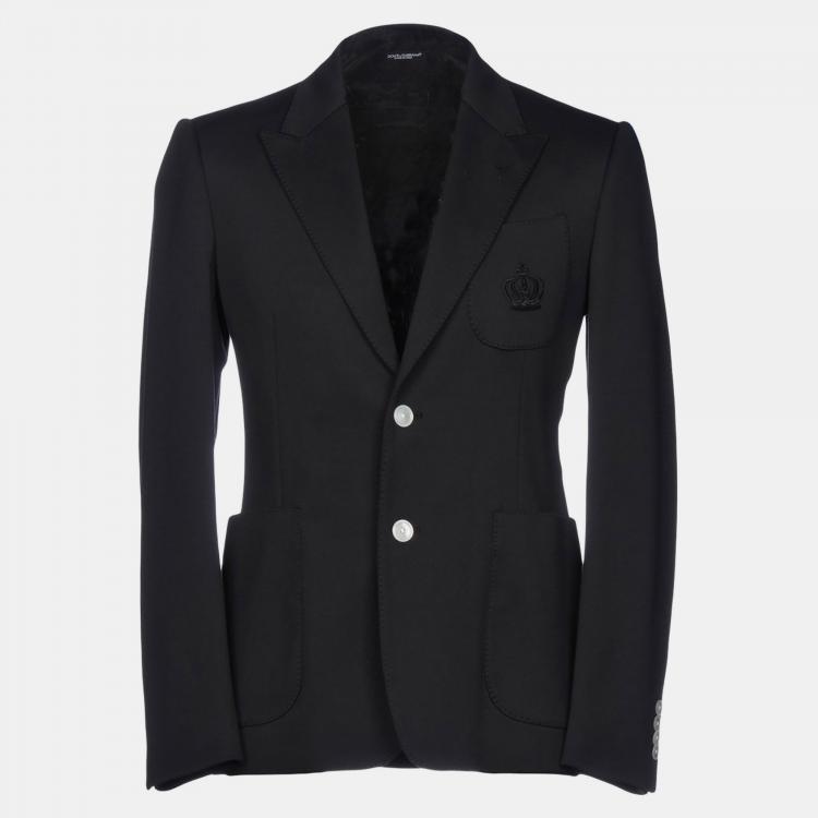 Pre Owned Dolce & Gabbana Cotton Blazer 50