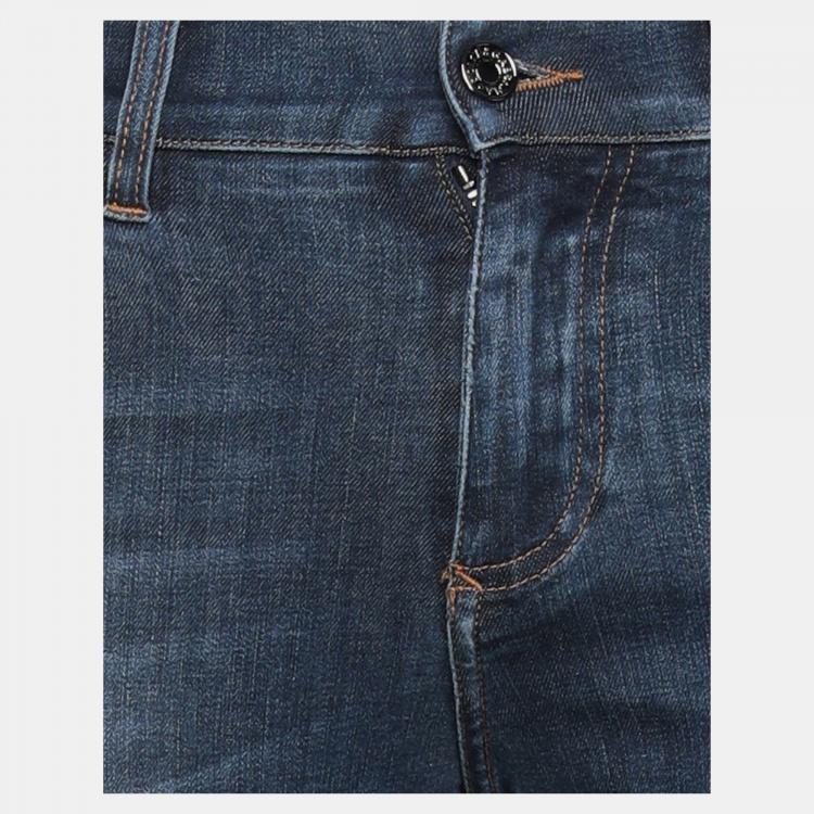 Pre Owned Dolce & Gabbana Cotton Jeans 50